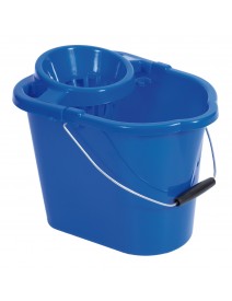 14 Litre Plastic mop Bucket - Blue